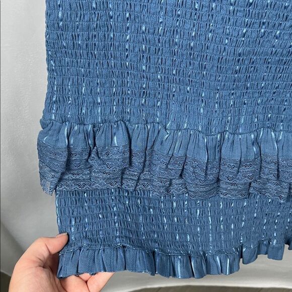 TULAROSA Teri Dress In Blue size Small Revolve - Picture 6 of 9